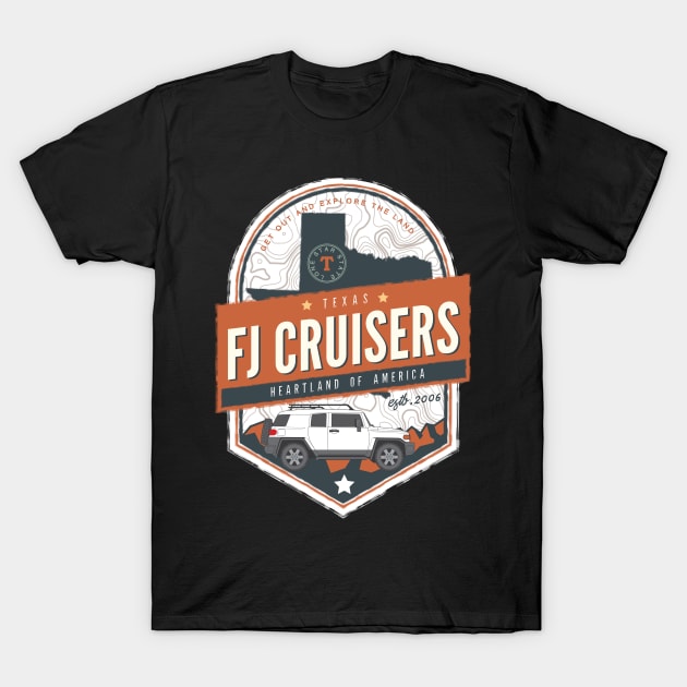 2016 Fj Cruiser Shirt T-Shirt by bohemiangoods